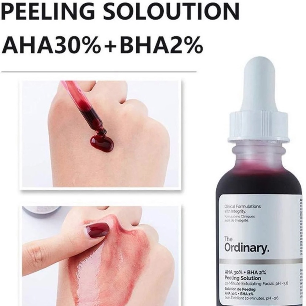 SOLD The Ordinary 30%AHA + 2%BHA Peeling Solution